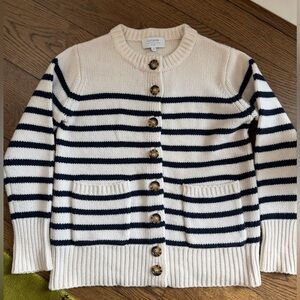 LA LIGNE striped Marin cardigan
